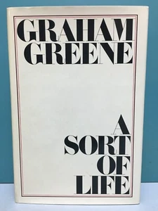 A Sort of Life by Graham Greene 1st/1st HC/DJ 1971 - Picture 1 of 6