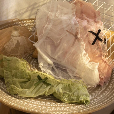 Bragas para mujer bragas lencería encaje calzoncillos transparentes malla ropa interior sexy # Foto 1 de 4