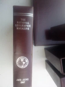6-pack National Geographic Magazine Slipcover/Case/Holders 1980 - 2006 Sets of 6 - Picture 1 of 1