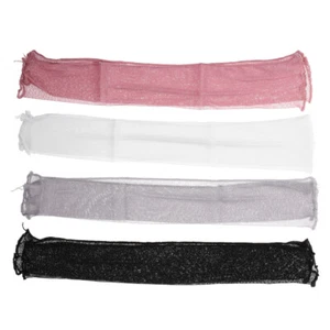 4 Pairs Sun Protection Sleeves Ice Miss Mesh Arm for Women Cooling Uv - Imagen 1 de 12