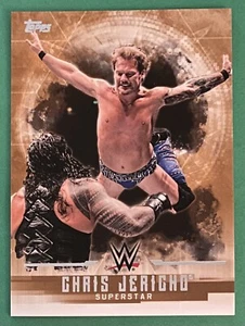 2017 Topps WWE Undisputed Bronze/99 Chris Jericho #10 - Imagen 1 de 2