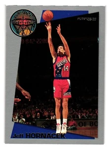 1992-93 Fleer Sharpshooters Philadelphia 76ers Jeff Hornacek - Bild 1 von 2