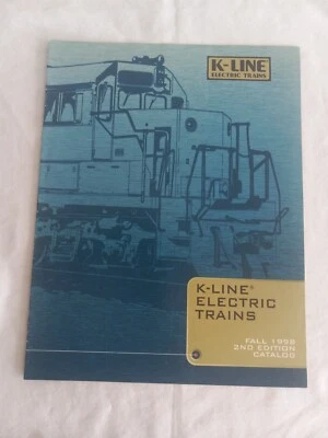 K-Line Electric Trains FALL 1 998  2ND Edition  Catalog   Excellent Cond. - Image 1 of 4