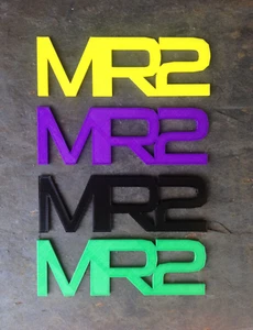 Insignia deflector de viento Toyota MR2 logotipo mod impreso en 3D regalo - Scuderia GP - Imagen 1 de 2