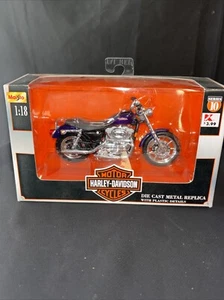 Maisto Series 10 Harley-Davidson 2000 XL 1200S Sportster 1200 Custom 1:18 Scale - Picture 1 of 4