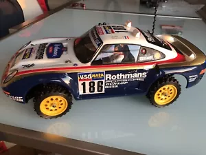 Tamiya Porsche 959 RC Oldtimer, 1/12. Komplett. Top Zustand. Seltener Artikel - Bild 1 von 16