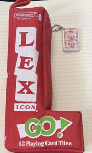 Game Tile Lexicon Go by Waddingtons Sealed Tiles Complete In Bag - Picture 1 of 5