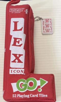 Game Tile Lexicon Go by Waddingtons Sealed Tiles Complete In Bag - Image 1 of 4