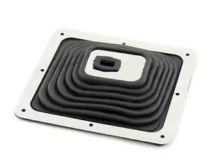 Mr. Gasket 9649 Super Shifter Boot - Large 9 " X 8" with Chrome Trim - Foto 1 di 3
