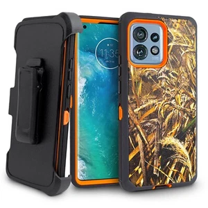 for Motorola Edge+ Plus 2023 Defender Belt Clip Case Protector Cover Holster - Picture 1 of 43