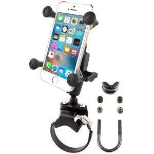 RAM ATV/UTV Mount w/ X-Grip Holder for Handlebar Roll bar - Fits iPhone & Others - Picture 1 of 2