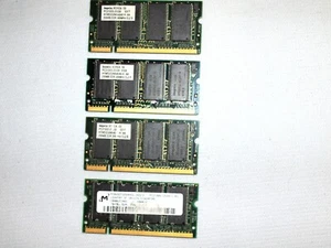 Hynix Laptop Memory SODIMM 256MB DDR 266Mhz HYMD232M646A6-H (X4) 1024GB - Picture 1 of 3