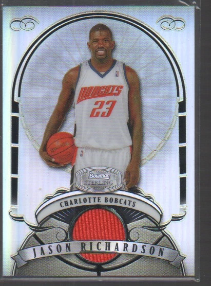CAMISETA DE JASON RICHARDSON 2007-08 BOWMAN REFRACTORES ESTERLINOS #JR/199 Foto 1 de 1