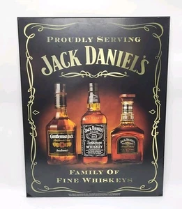 Jack Daniel's Holz Bar Schild/Poster (Familie feiner Whiskys) 26" x 22" - Bild 1 von 9