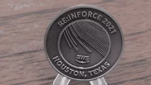 AWS Re-Inforce 2021 Houston Texas Security Insight Expert Challenge Coin #784U - Foto 1 di 6