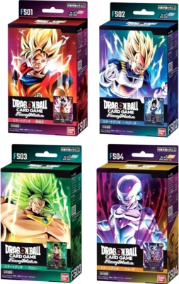 Dragon Ball Super Card Start Deck Fusion World Komplett Japanisch FS01 02 03 04 - Bild 1 von 4