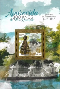 Brazil - SC#3359 (2017) - Our Lady of Aparecida Statue, 300th Anniv. - Picture 1 of 1