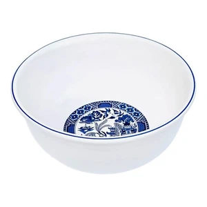 ULSTER CERAMICS UK Blue Island Boat Birds 9 7/8" insalatiera servizio ciotola - Foto 1 di 5