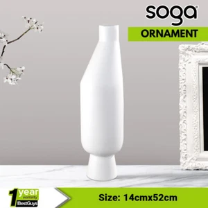 SOGA 14x52cm Ornament Modern Vase Decorative Narrow Top - Picture 1 of 7