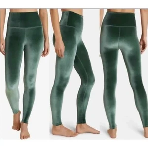 Beyond Yoga Damen Velvet Motion hoch tailliert 7/8 Leggings Small Waldgrün - Bild 1 von 17