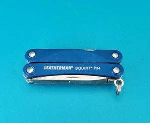 Leatherman SQUIRT PS4 Multitool mit Zange Schere Messer BLAU! *EFI* - Bild 1 von 7