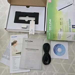 Adaptateur WiFi USB sans fil TP-Link TLWN321G 54Mbps logiciel et manuel en boîte - Photo 1/6