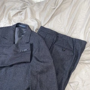 Men’s Ralph Lauren Grey Charcoal Wool & Cashmere Suit 44R Italy - Picture 1 of 14