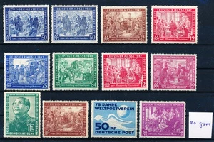 LS45353 Germany Leipziger Mese paintings fine lot MNG - Picture 1 of 1