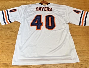 Bears Mitchell Ness Throwback Jersey Gale Sayers Chicago Bears 1965 White Sz 54 - Picture 1 of 6
