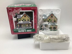 A Christmas Story Ralphie's House Light Up Resin Decoration NECA New Box Wear - Picture 1 of 19