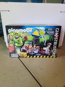 Playmobil Ghostbusters 9222 Carrello Hotdog Nuovo - Foto 1 di 2