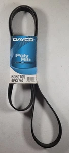 Dayco Poly Rib Serpentine Belt 5060705 OEM 6PK1790 Quiet Design USA - Picture 1 of 6