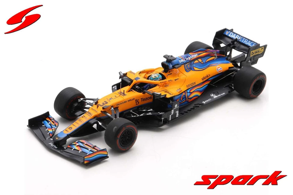 McLaren MCL35M GP Abu Dhabi 2021 Daniel Ricciardo 1 43 SPARK S7854