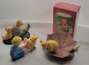 Verschiedene Winnie Puuh Figuren (4) 2 sind Ornamente Pooh Ferkel Christopher - Bild 1 von 22