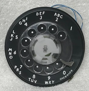 WESTERN ELECTRIC Bell Systems 9CA3 NEGRO dial giratorio para teléfonos de las series 500 y 554 - Imagen 1 de 6