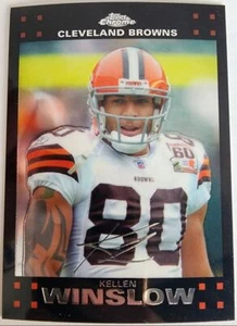 2007 Topps Chrome Refractors Kellen Winslow Cleveland Browns #TC87 - Picture 1 of 2