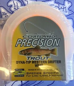 Cortland Precision Trout Dyna-Tip WF8F Western Drifter Fly Line  Dual Loops