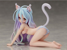 NEW No Game Life Anime Figure Shiro Cat Bunny Girl Ver Freeing Pvc Toy NO BOX