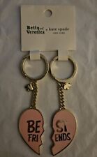 Kate Spade Archie Comics Betty Veronica Best Friends Key Ring Chain Fob