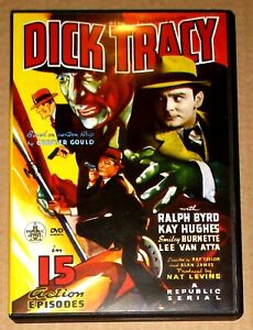 DICK TRACY (1937 2-DVD, R0) Complet 15 Chapitres Série Film Republic + Extras
