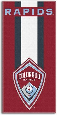 Colorado Rapids 官方授权 MLS 沙滩毛巾,30 X 60 英寸。 — 第 1/4 张图片