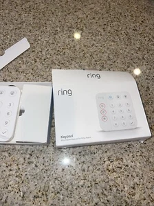Ring 5AT2S7 (2nd Gen) White 19-Button Home Security System Wireless Alarm Keypad - Picture 1 of 4