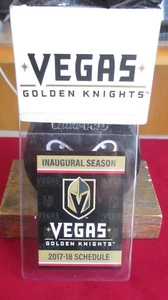 Vegas Golden Knights 2017-18 INAUGURAL SEASON SCHEDULE - Picture 1 of 1