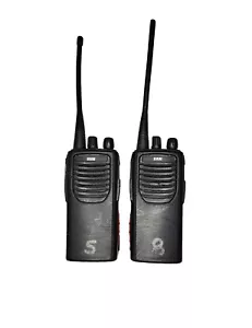 UAW TRANSCEIVER WALKIE TALKIES CLIP BELT 2 - NO CHARGING BASE - FREE SHIPPING - Picture 1 of 21