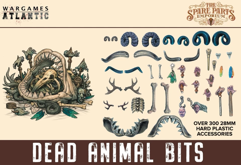 Spare Parts Emporium: Dead Animal Bits by Wargames Atlantic - Image 1 of 1