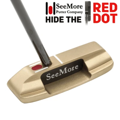 SEEMORE 2025 BRONZE CLASSIC Si2 STRAIGHT PUTTER / CUSTOM FIT / ANY LENGTH & GRIP - Image 1 of 4