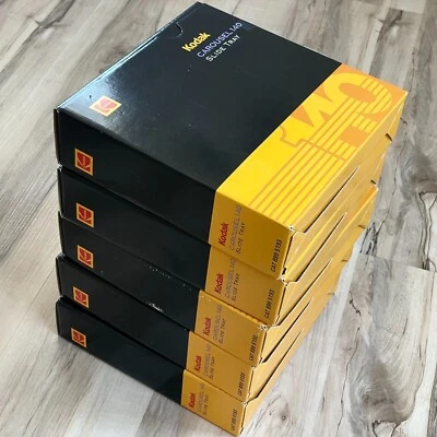 Lot of 5, Vintage Kodak Carousel 140 Slide Tray 5193 140 2x2 Slides Opaque - Image 1 of 4