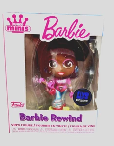 Funko Minis Barbie Rebobinado Barbie Metálico Cinco Abajo Exclusivo - Imagen 1 de 4