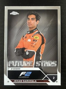 2023 Topps Chrome Formula 1 Jehan Daruvala Future Stars Formula 2 F2 Drivers #81 - Picture 1 of 2