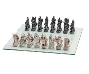Crusaders Chess Set 3" King New - Picture 1 of 3